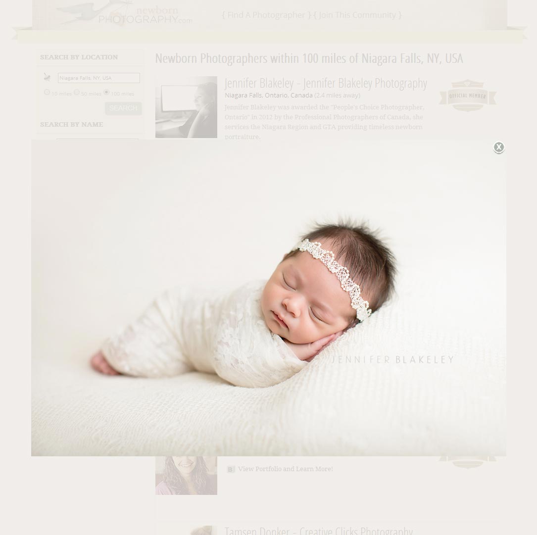 Newborn Photography Search Results
